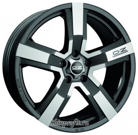 Фото OZ Racing Versilia 8x19/5x112 D75 ET35 Matt Black Diamond Cut