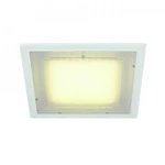 фото ECO LED SQUARE светильник встраиваемый 230В c 100 SMD LED 10Вт (12.2Вт), 3000K, 800lm, белый | 160291 SLV