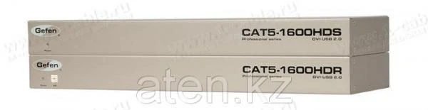 Фото EXT-CAT5-1600HD Удлинитель линий DVI и USB 2.0 по одному кабелю витой пары (5/6 Cat) на 60 м