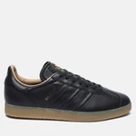 фото Adidas Originals Gazelle Leather Premium Utility Black/Gold Metallic