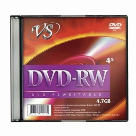 Фото Диск DVD-RW