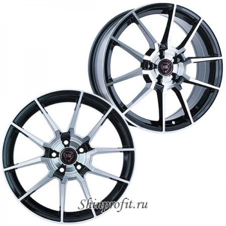 Фото NZ Wheels F-24 6.5x16/5x114.3 D66.1 ET40 BKF