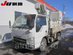 фото Автовышка ISUZU ELF кузов NKR85AN гв 2008 SH108 люлька 125 кг высота подъема 11 м пробег 124 т.км