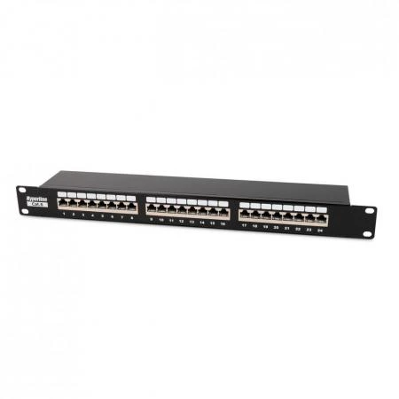 Фото Hyperline PP2-19-24-8P8C-C6-SH-110D Патч-панель 19"