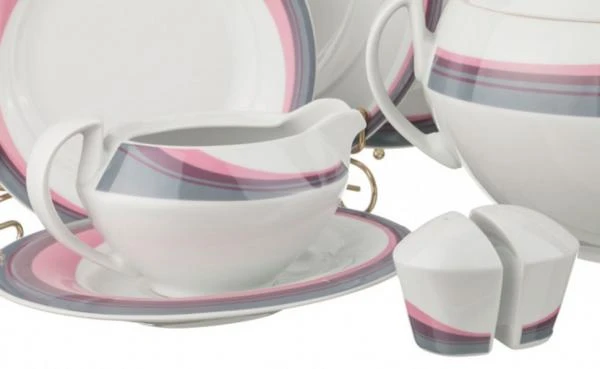 Фото Столовый сервиз на 6 персон 27 пр."scarabeus sk007" Bohemia Porcelan (655-696)