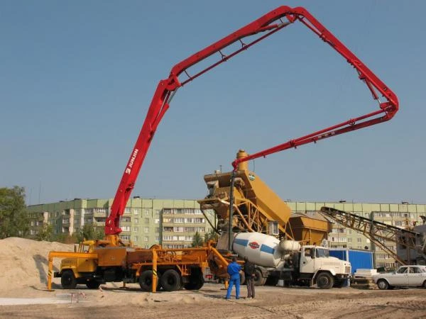 Фото Услуги автобетононасоса