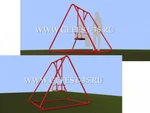 фото Качель уличная детская одноместная