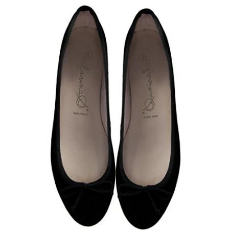 Фото Bailarinas CARLA NER Black Suede Ballerina Flat