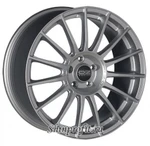 фото OZ Racing Superturismo LM 7.5x18/5x114.3 D75 ET48 Matt Race Silver + Black Letters