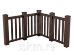 Фото №7 Ограждения для террас и балконов SW Arbor Черный