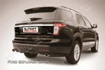 фото Slitkoff Уголки d76 черные FORD EXPLORER (2012)