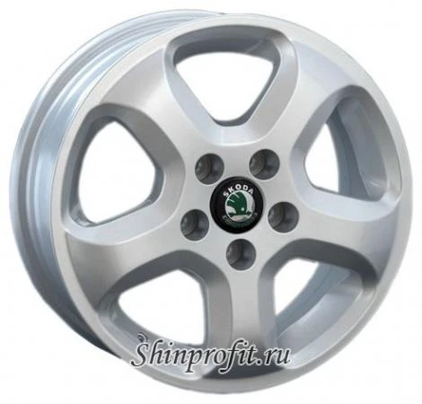 Фото Replica SK9 5.5x14/5x100 D57.1 ET35 Silver