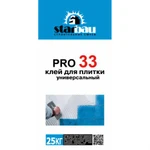 фото Клей для плитки универсальный PRO33 StarBau 25кг