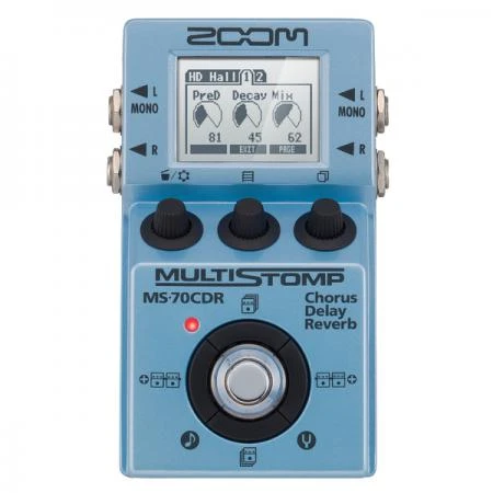 Фото Педаль эффектов Zoom MS-70CDR