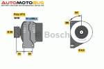 фото Генератор Bosch 0124625024