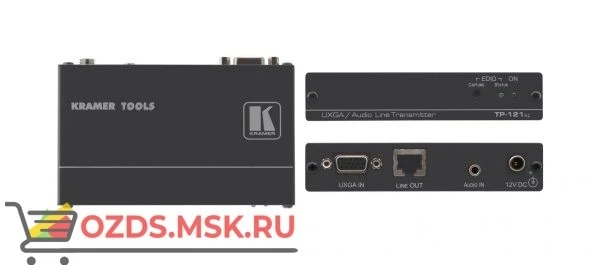 Фото TP-121XL: Передатчик VGA и звуковых стерео (аналог и S/PDIF) сигналов в витую пару (TP)