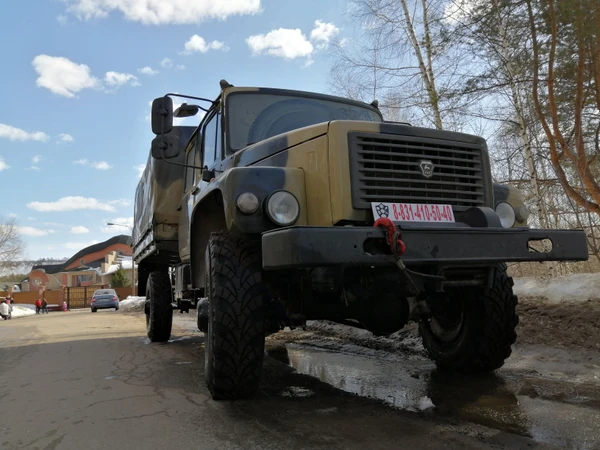 Фото Автомобиль  для  рыбалки  и охоты  ГАЗ,  рыболов  охотник  двухрядка