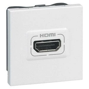 Фото Аудио- и видеорозетка - Программа Mosaic - HDMI - 2 модуля - белый