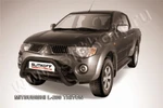 фото Slitkoff Кенгурятник d76 низкий черный MITSUBISHI L-200 TRITON