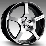 фото Racing Wheels H-125 6x14/4x100 D56.6 ET39 BK F/P