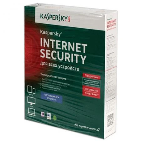 Фото Антивирус KASPERSKY "Internet Security"