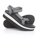 фото Сандалии женские Teva Flatform Universal Candy Stripe Black