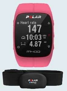 Фото Пульсометр Polar M400 HR pink