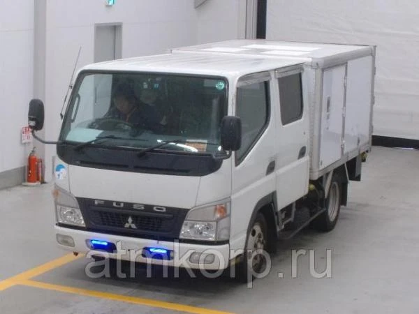 Фото Авторефрижератор двухкабинник MITSUBISHI CANTER гв 2008 груз 2 т двухсторонняя разгрузка пробег 439 т.км