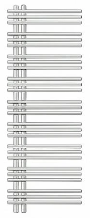 Фото Zehnder Yucca asymmetric YAER-130-50/RD правый