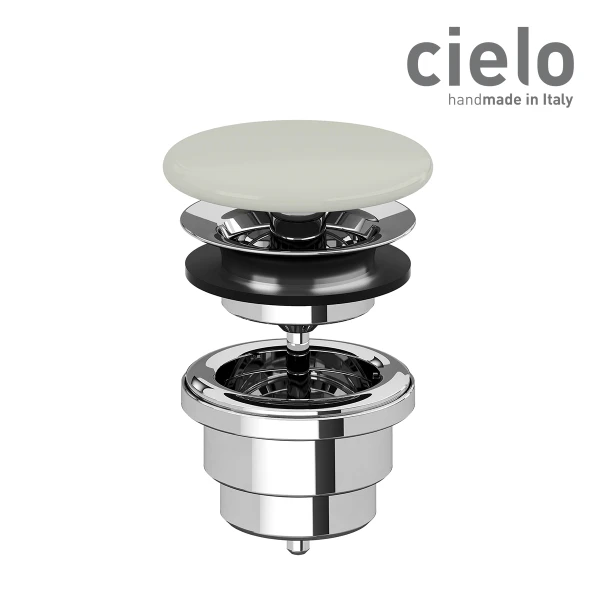 Фото Ceramica CIELO PIL01 PM - Донный клапан, сливной гарнитур (Pomice)