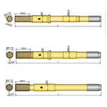 фото Хвостовик аналог Atlas Copco COP 2160, 2160EX, 2540EX