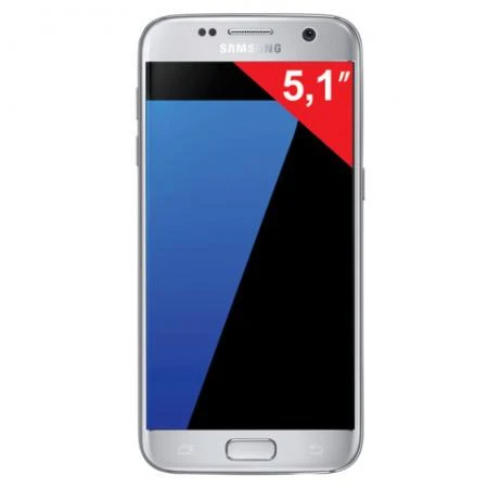 Фото Смартфон SAMSUNG Galaxy S7, 2 SIM, 5,1", 4G (LTE), 5/12 Мп, 32 Гб, microSD, титан, металл и 3D-стекло