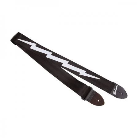 Фото Ремень для гитары Fender Nylon Lightning Bolt Strap Black