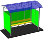 Фото №8 Изготавливаем остановки, остановочные павильоны и комплексы