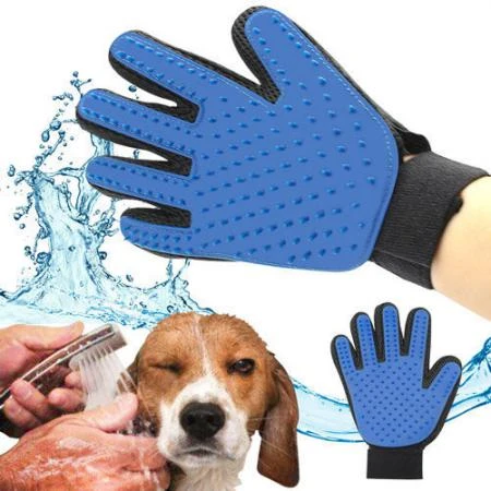 Фото Pet Brush Glove Перчатка для снятия шерсти с домашних животных