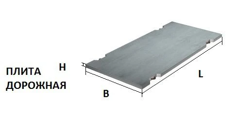 Фото Плиты дорожные в Сочи. 2П30-18-30
