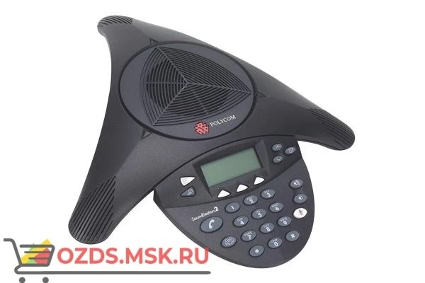 Фото Polycom SoundStation2 Телефонный аппарат для конференц-связи с LCD-дисплеем