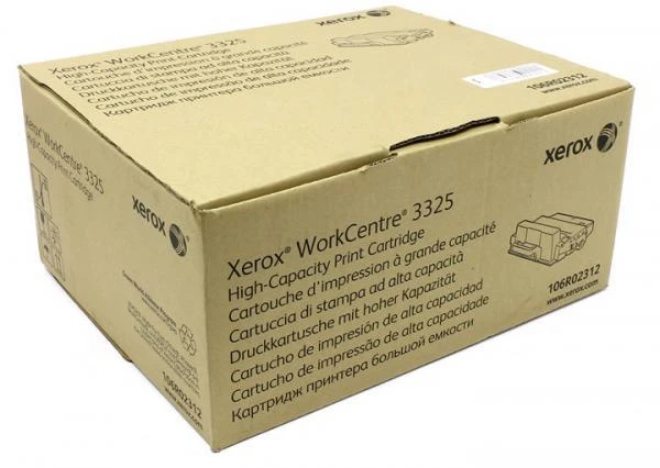 Фото Xerox BLACK HIGH CAPACITY TONER CARTRIDGE, WORKCENTRE 3325