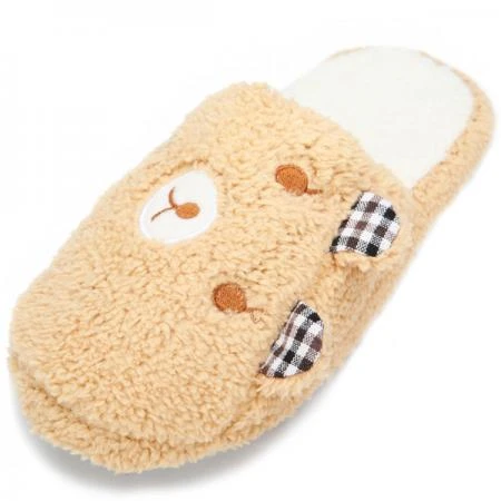 Фото Winter Lovers Ears Bear Slippers Warm Soft Cotton Home Shoes