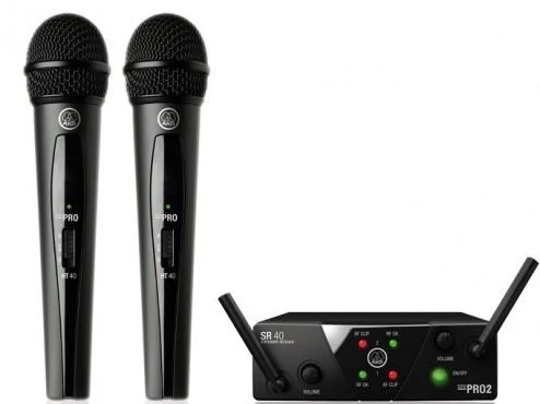 Фото Радиосистема AKG WMS40 Mini2 Vocal Set BD US45A/C