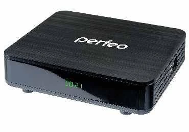 Фото PERFEO PERFEO PF-120-1 DVB-T2 приставка для цифрового TV/HDMI внешний блок питания