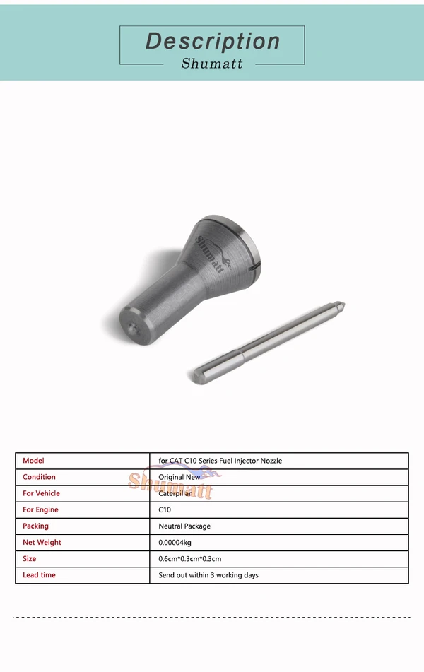 Фото For CAT geniune new neutral packing nozzle C10 series for Caterpillar engine C10