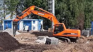 Фото Аренда экскаватора с гидромолотом doosan 225