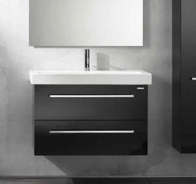 Фото Berloni Bagno Fusion FUBS03T Тумба с керамической раковиной на 90 см