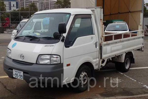 Фото Легкий грузовик бортовой MAZDA BONGO кузов SKP2T год выпуска 2012 грузопод 1 тонна пробег 204 тыс км