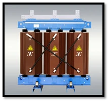 Фото Трехфазный силовой трансформатор с литой изоляцией ТЛС