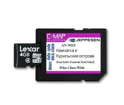 Фото Карта C-MAP AN-N014 Формат MAX-N+ Камчатка и Курильские о-ва