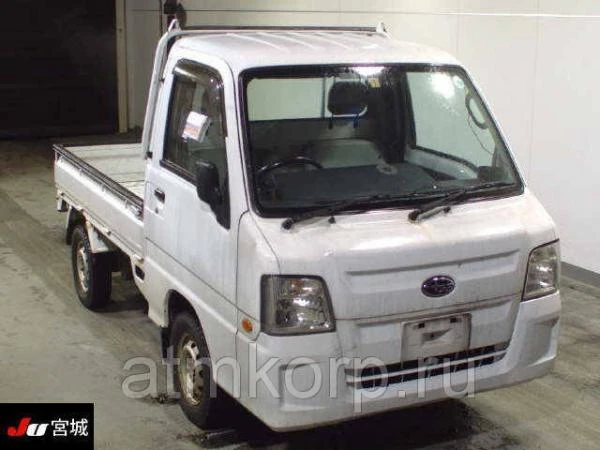 Фото Микрогрузовик SUBARU SAMBAR Truck кузов TT2 бортовой модификация TB гв 2010 4 wd пробег 166 т.км белый