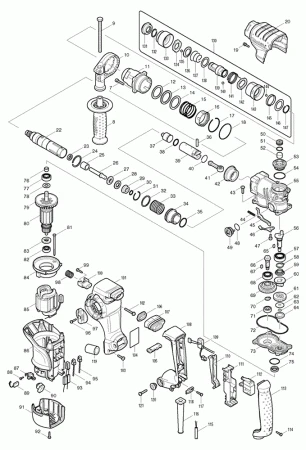 Фото Makita Светодиод для HR2811FT перфоратор Makita HR2811FT рис.( 90)