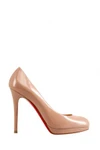 фото Christian Louboutin Туфли из лакированной кожи New Simple Pump 120